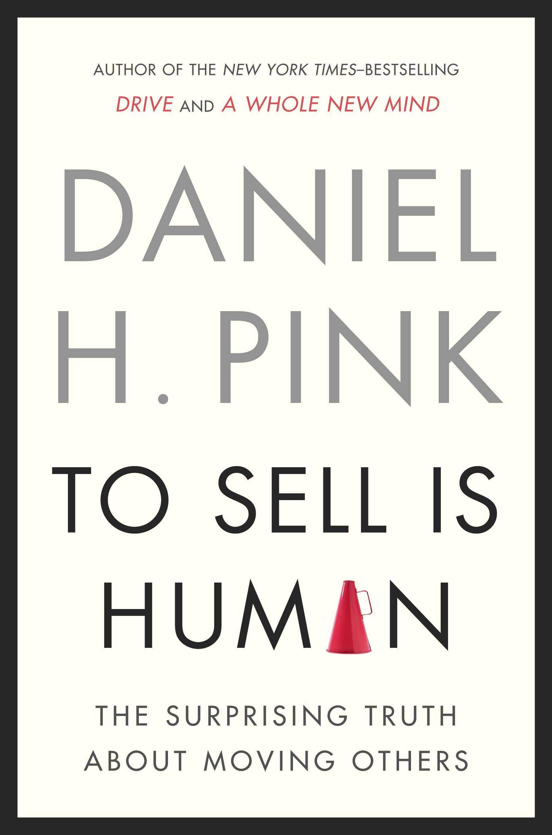 To sell is human cover