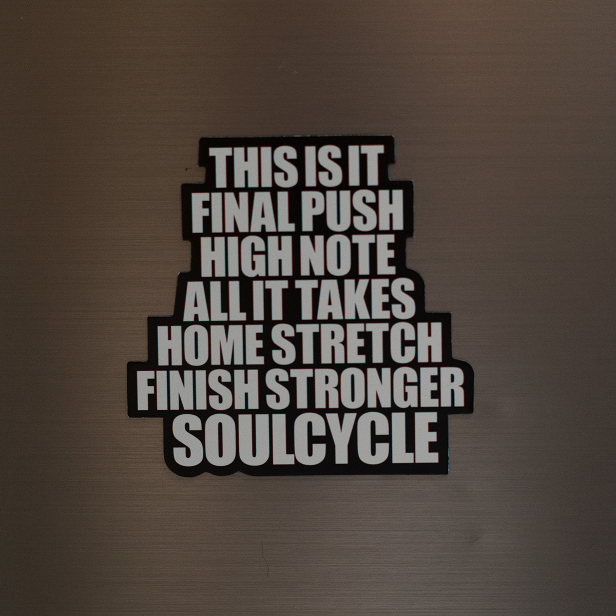 Soulcycle magnet